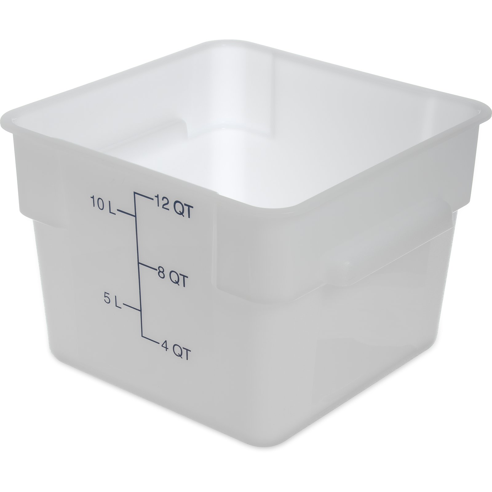 1073402 - StorPlus™ Polyethylene Square Food Storage Container 12 qt ...