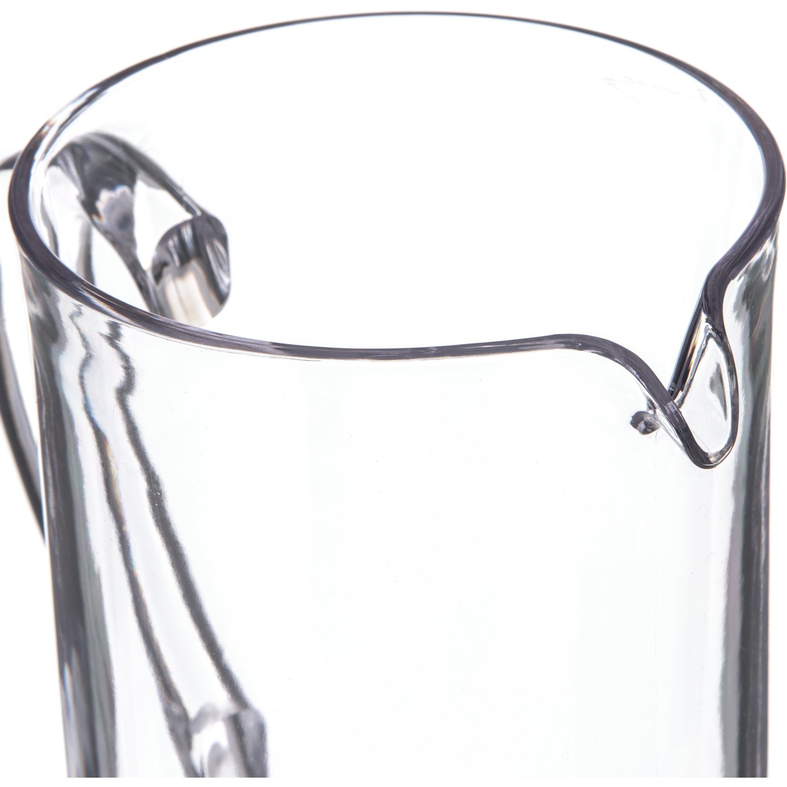 Carlisle Elan 58 oz. Clear Polycarbonate Pitcher with Pour Lip and Lid