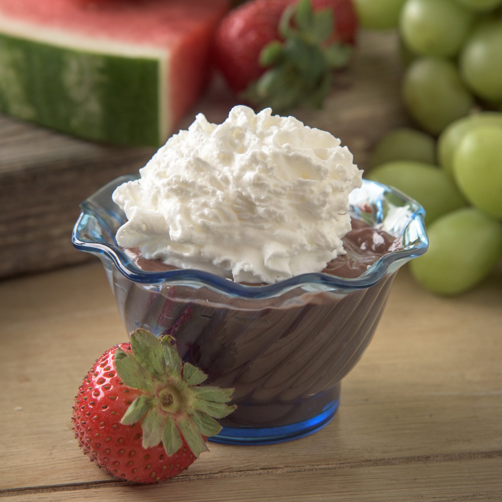 453054 Tulip Dessert Dish 5 oz Ice Blue Carlisle FoodService Products