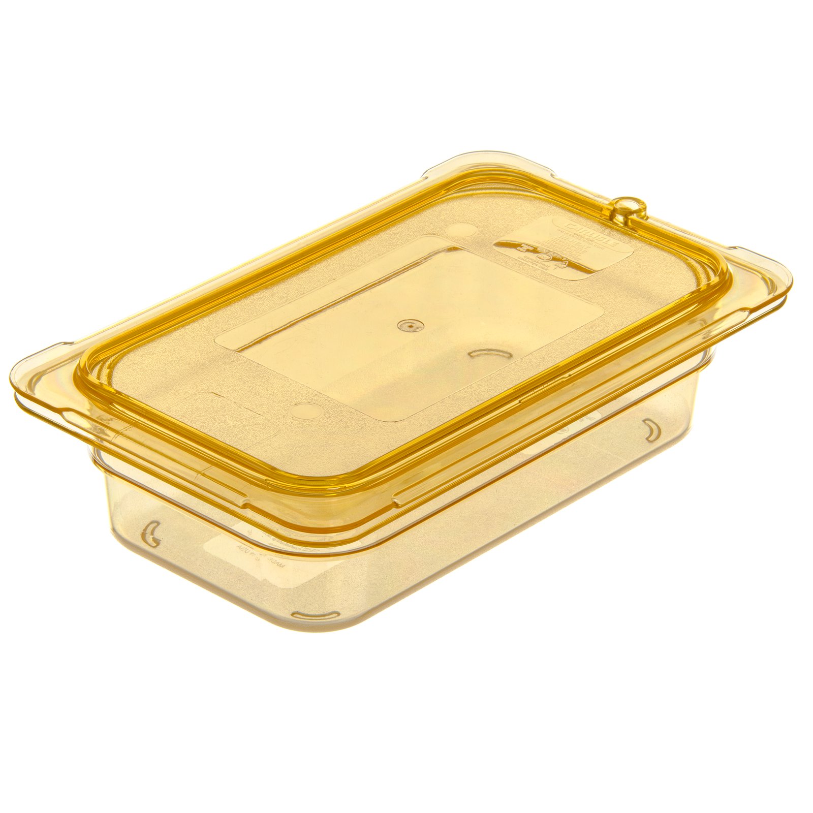 3088013 StorPlus™ High Heat Food Pan 1/4 Size, 2.5" Deep Amber