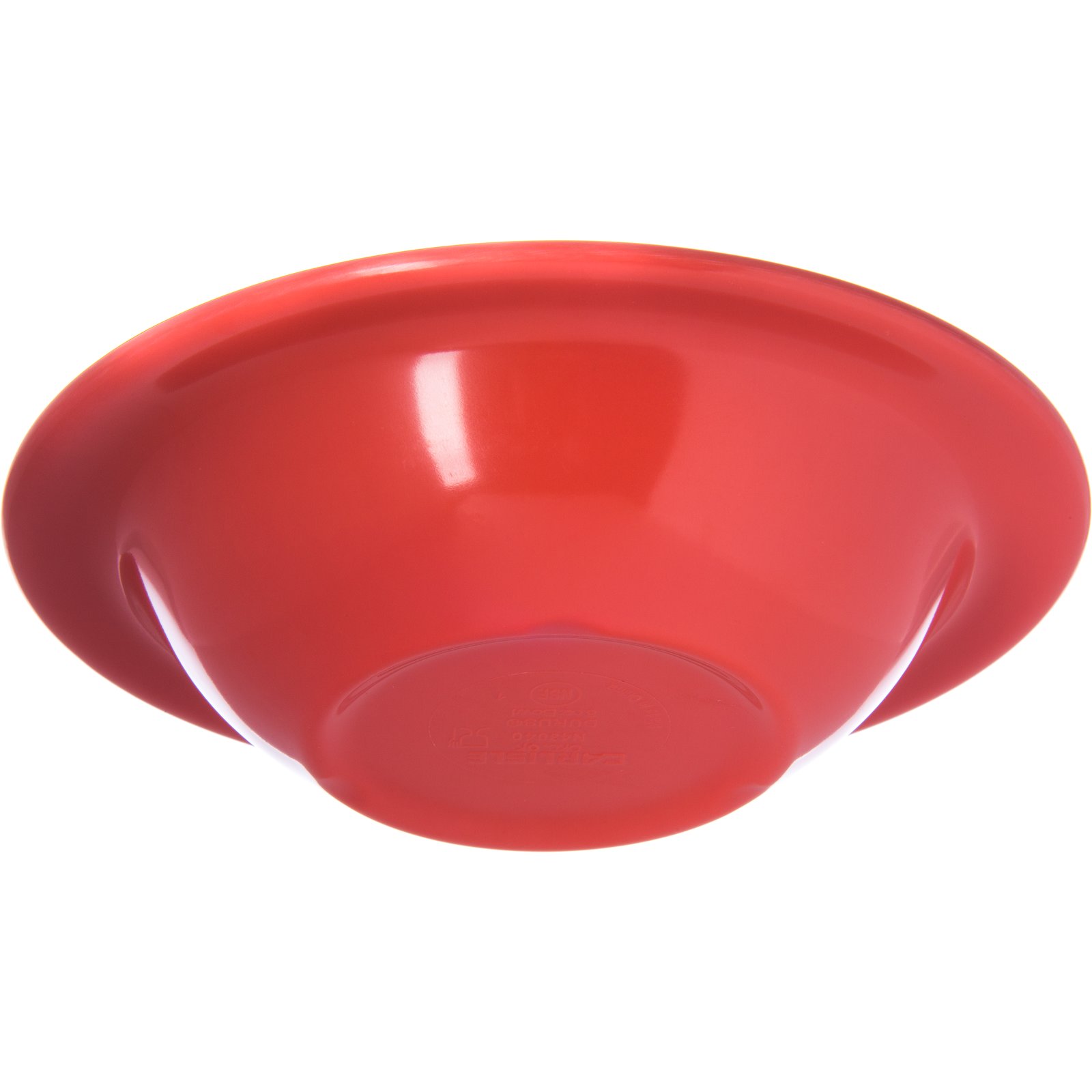 Sunset Orange Carlisle 4304052 Durus Rimmed Melamine Bowl Pack of 48 6 Oz.