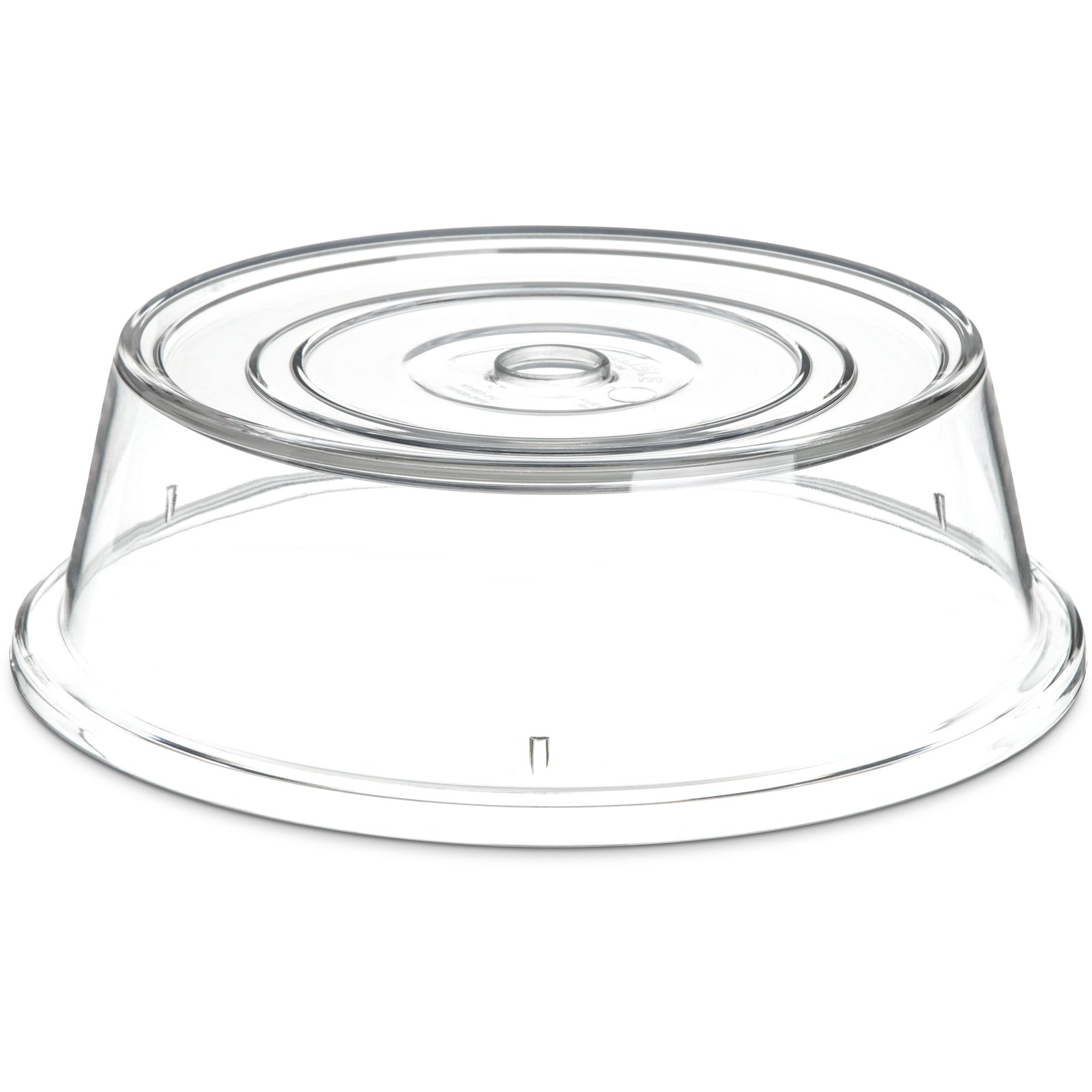 Choice 9 Clear Polycarbonate Plate Cover - 12/Case