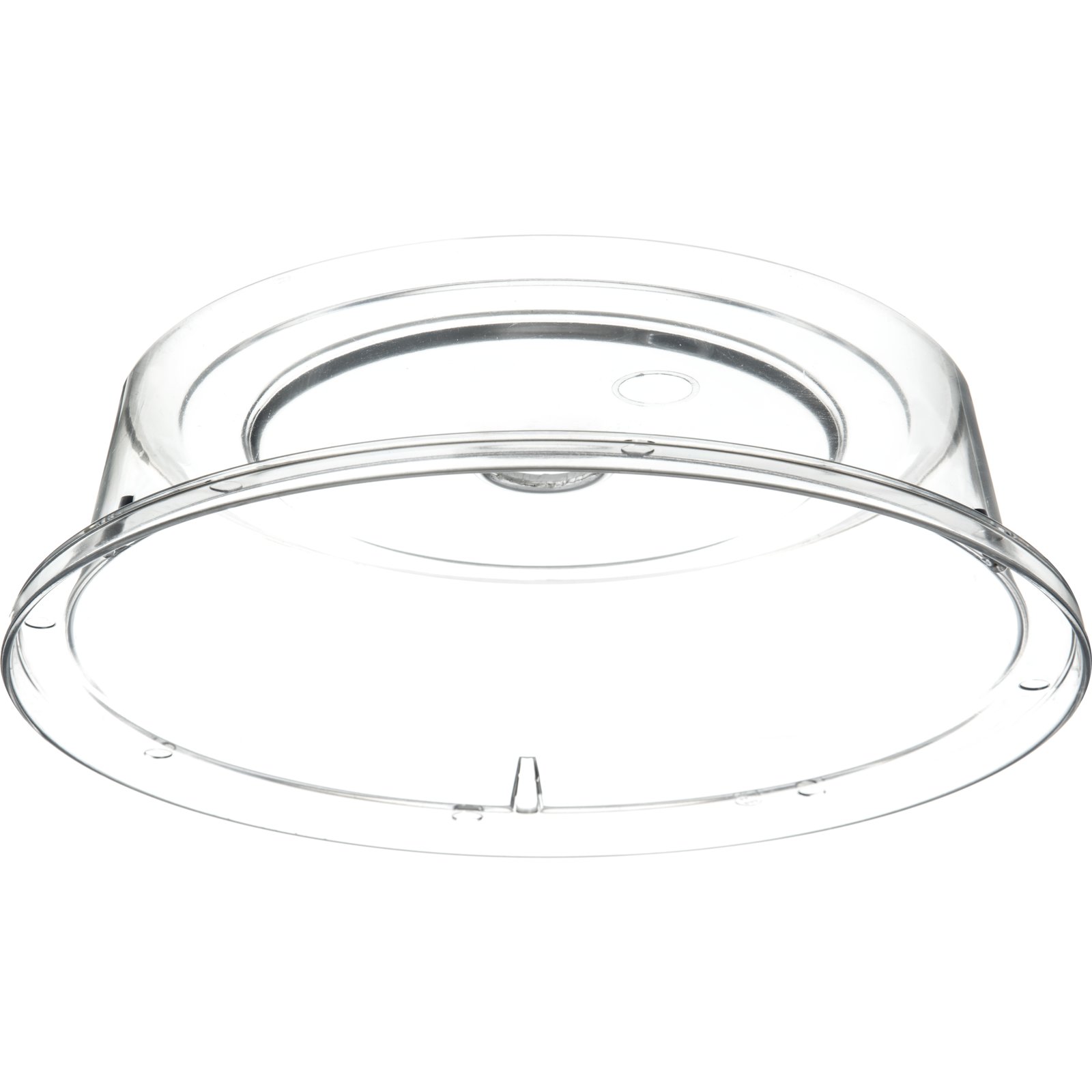 Choice 11 Clear Polycarbonate Plate Cover - 12/Case