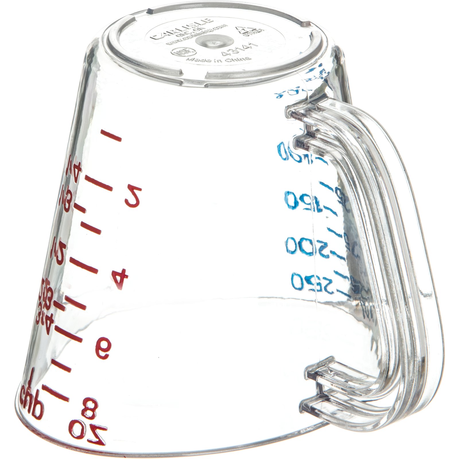 Carlisle 4314407 64 oz. Measuring Cup - Ford Hotel Supply