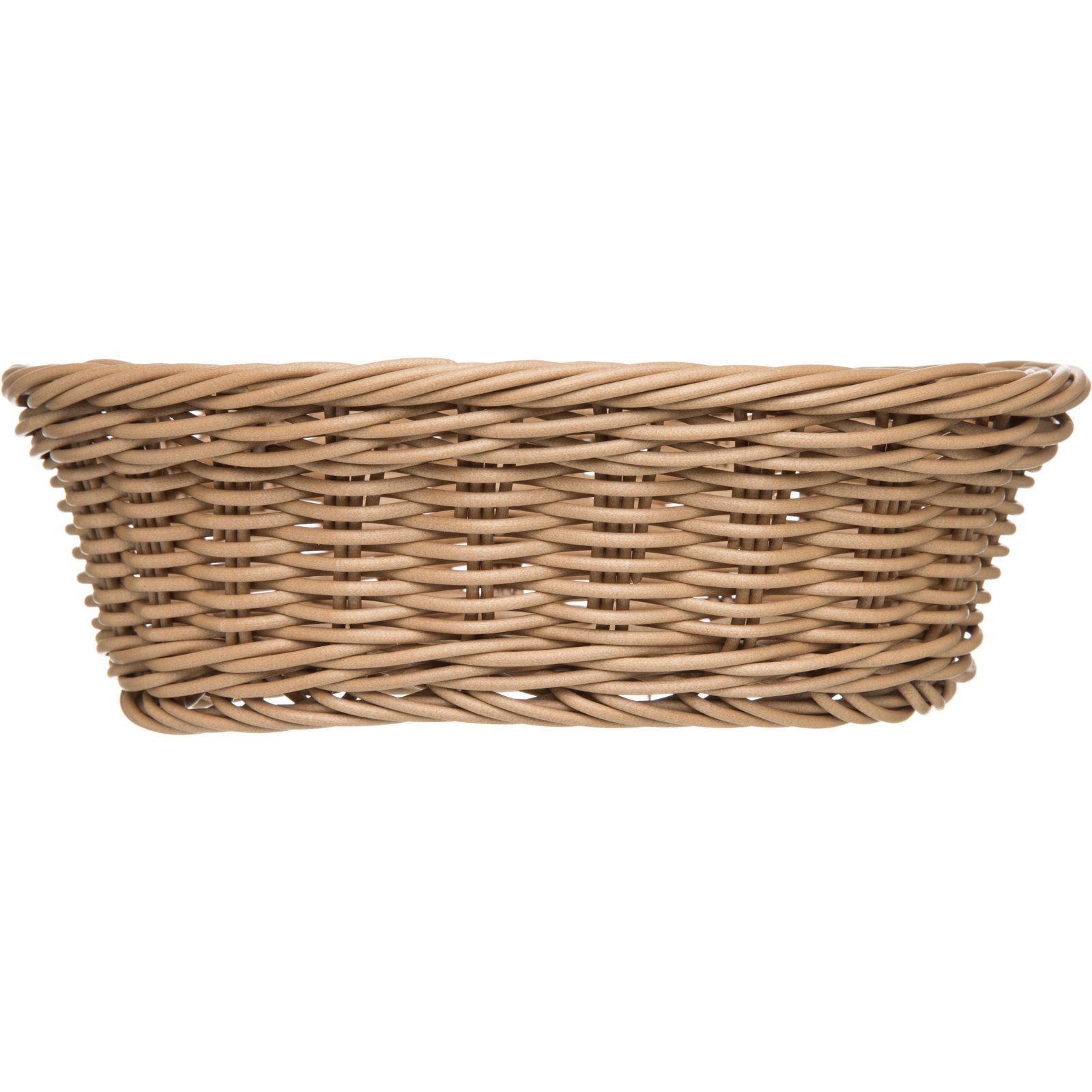 655025 Woven Baskets Oval Basket Small 9" Caramel Carlisle