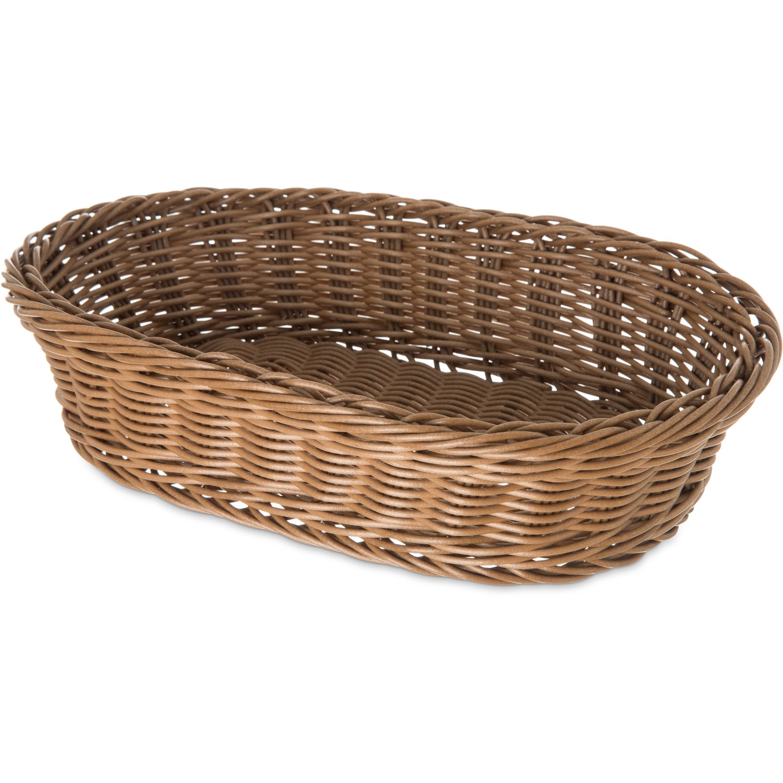 655125 - Woven Baskets Oval Basket 11.5" - Caramel ...
