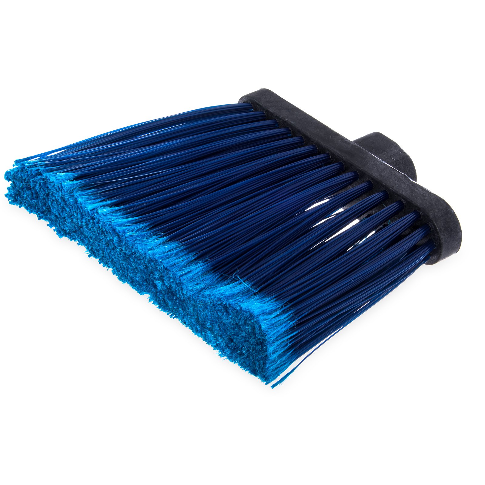 3686714 DuoSweep® Flagged Angle Broom Head 12" Blue Carlisle FoodService Products