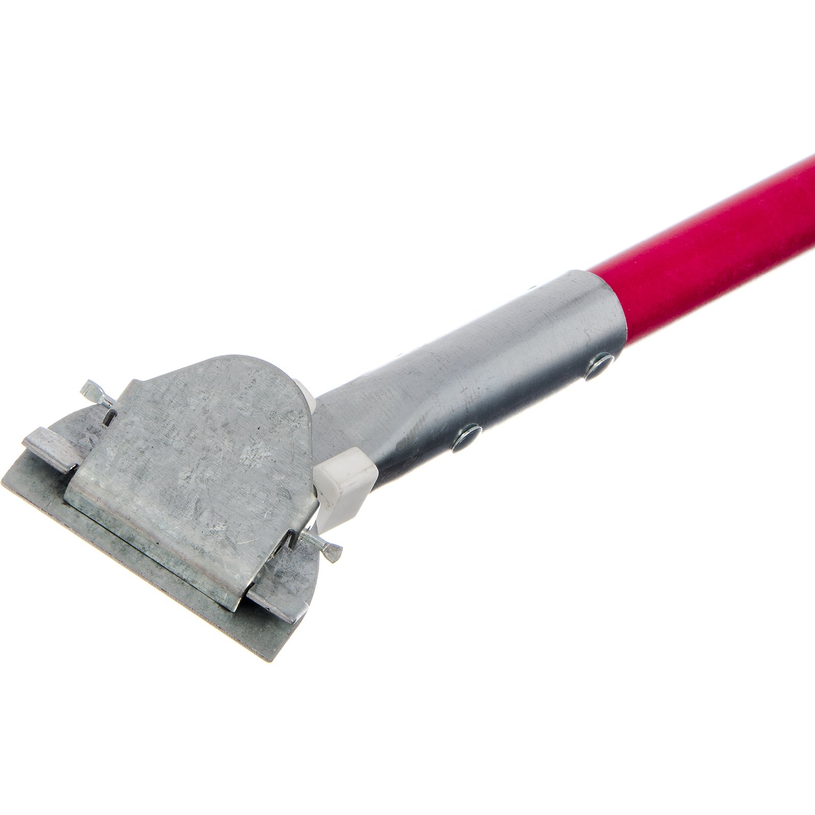 36211305 Fiberglass Dust Mop Handle with ClipOn Connector 60" Red