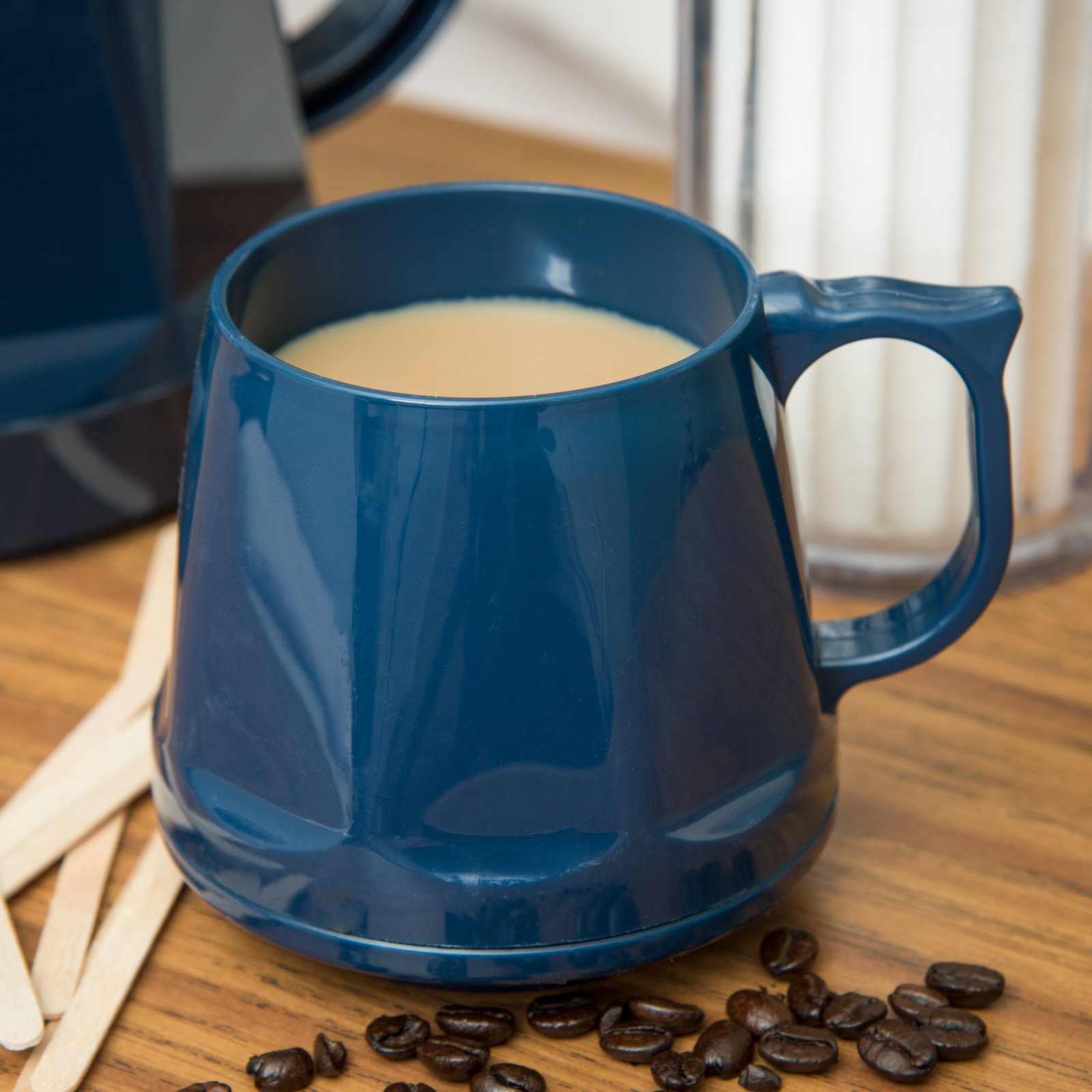 DX400050 The Heritage Collection® Stackable Mug, Insulated 8 oz (48/cs) Midnight Blue