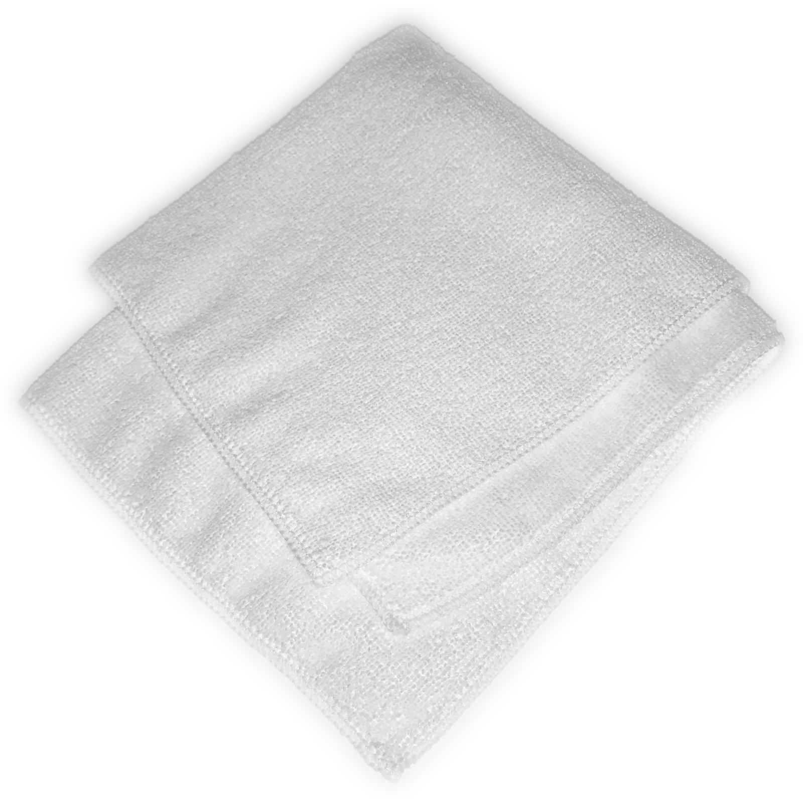 Oxford 16 x 26 White 100% Cotton Lint Free Cleaning Cloth - 24/Pack