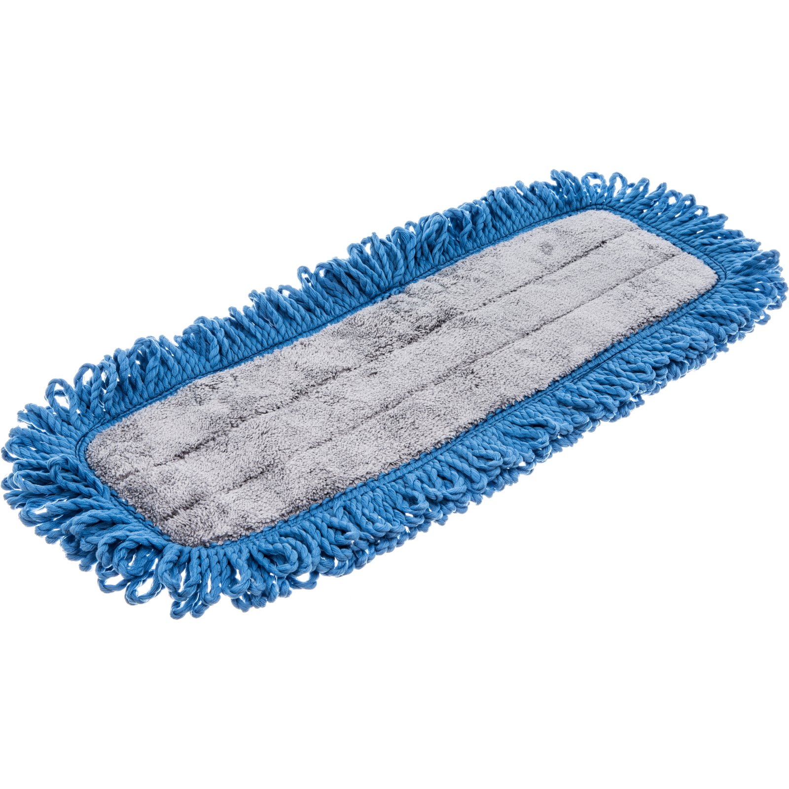 Carlisle 363311814 Microfiber Dry Mop Pad 18" Blue Case of 12 