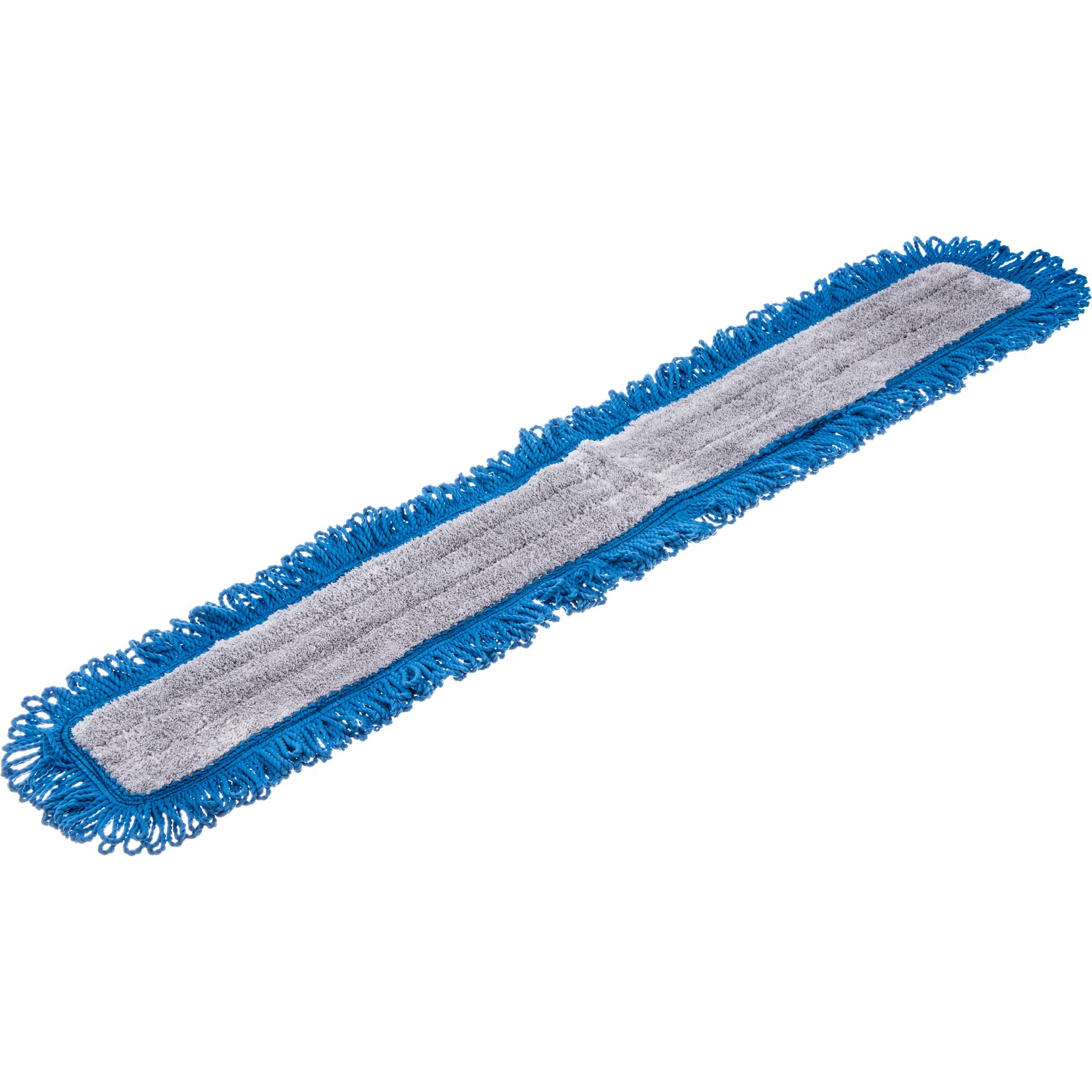 363313614 Microfiber Dry Mop Pad 36" Blue Carlisle FoodService