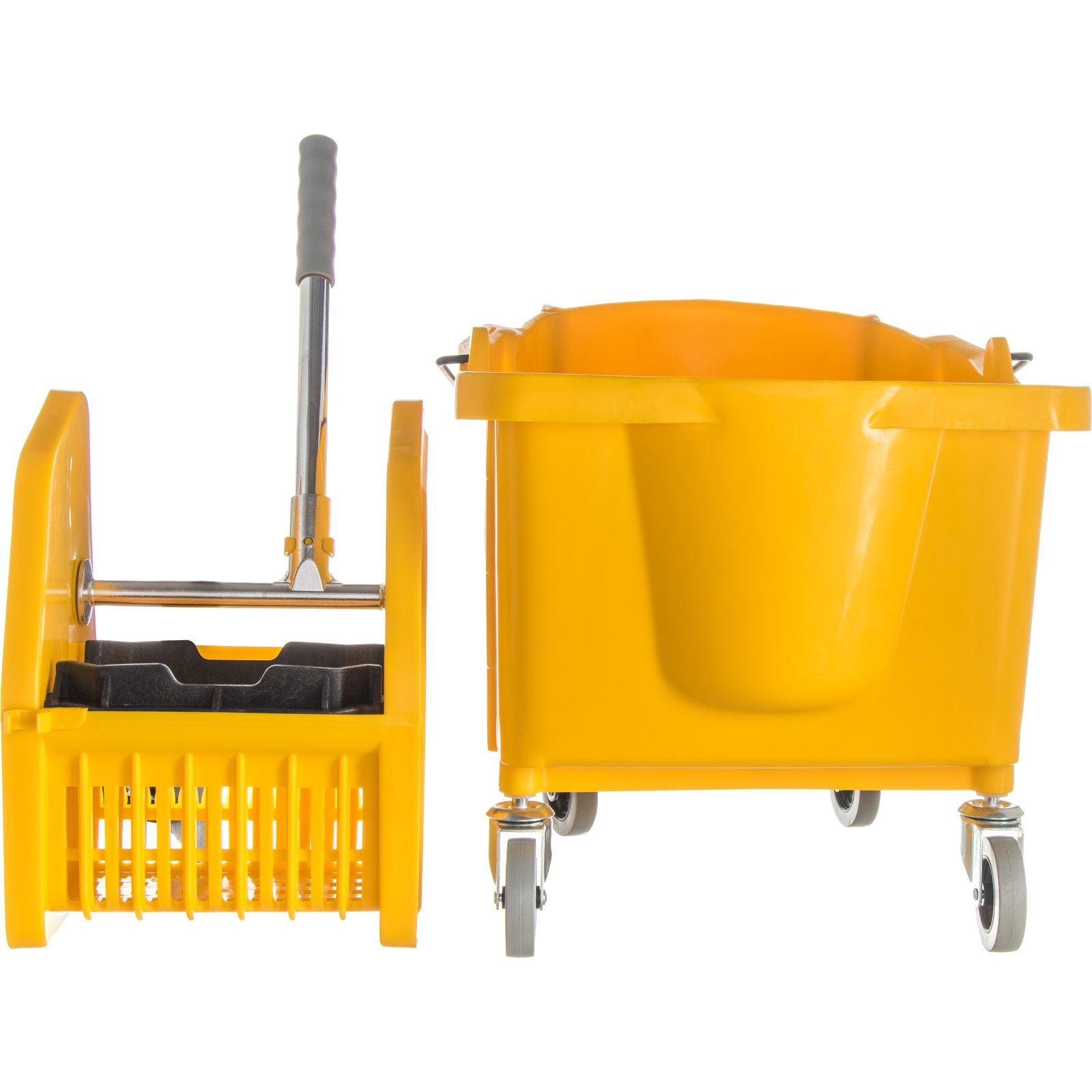 3690414 - Commercial Mop Bucket with Side-Press Wringer 35 Quart