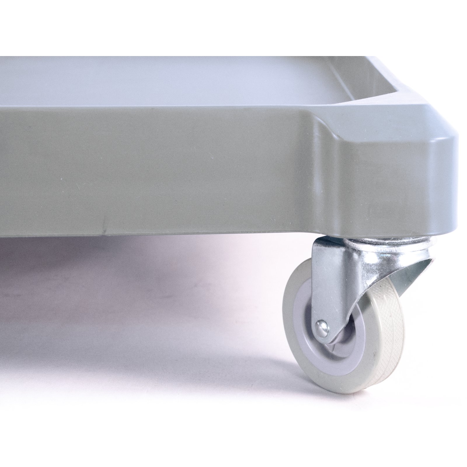 JL Janitor Cart Gray with Cover
