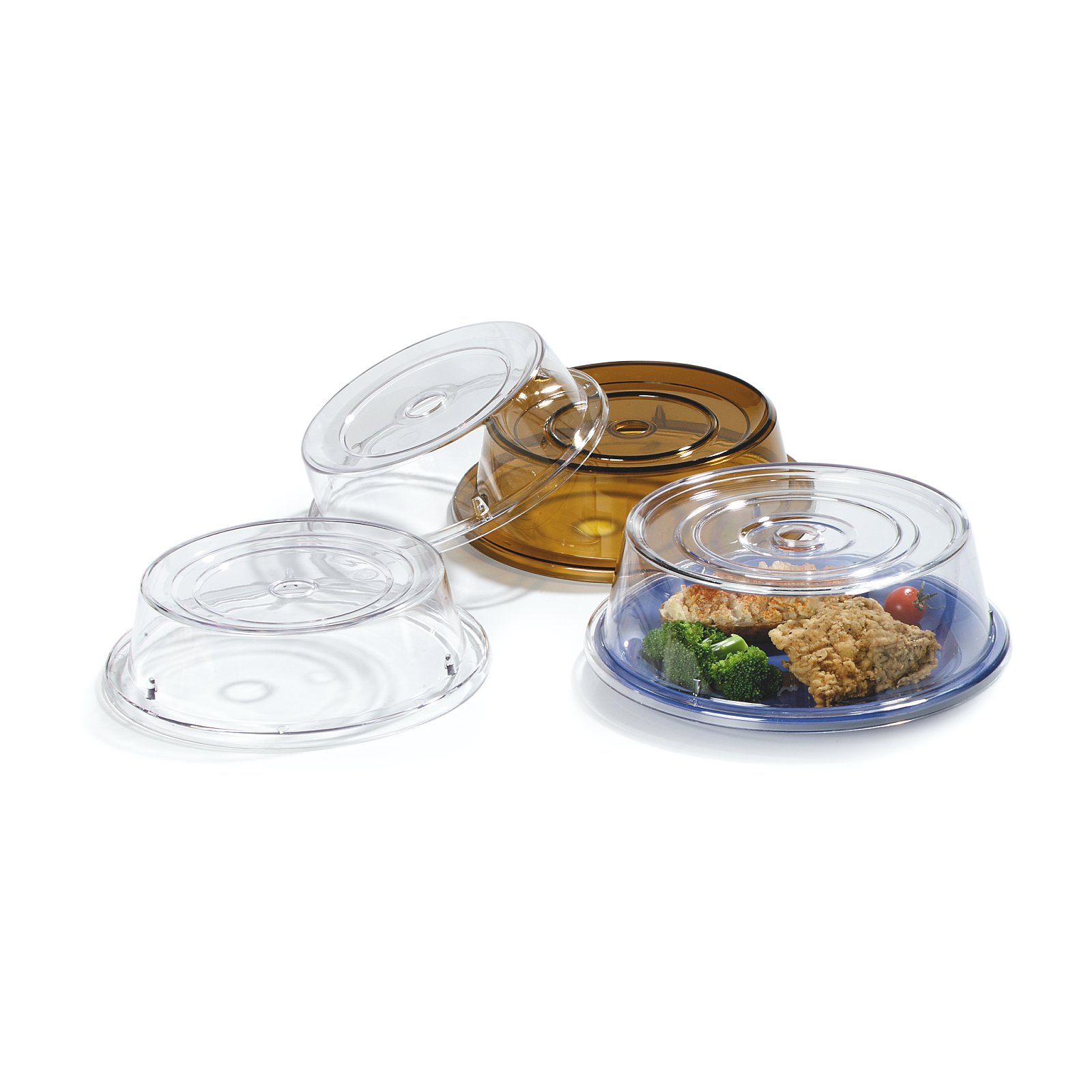 Choice 9 Clear Polycarbonate Plate Cover - 12/Case