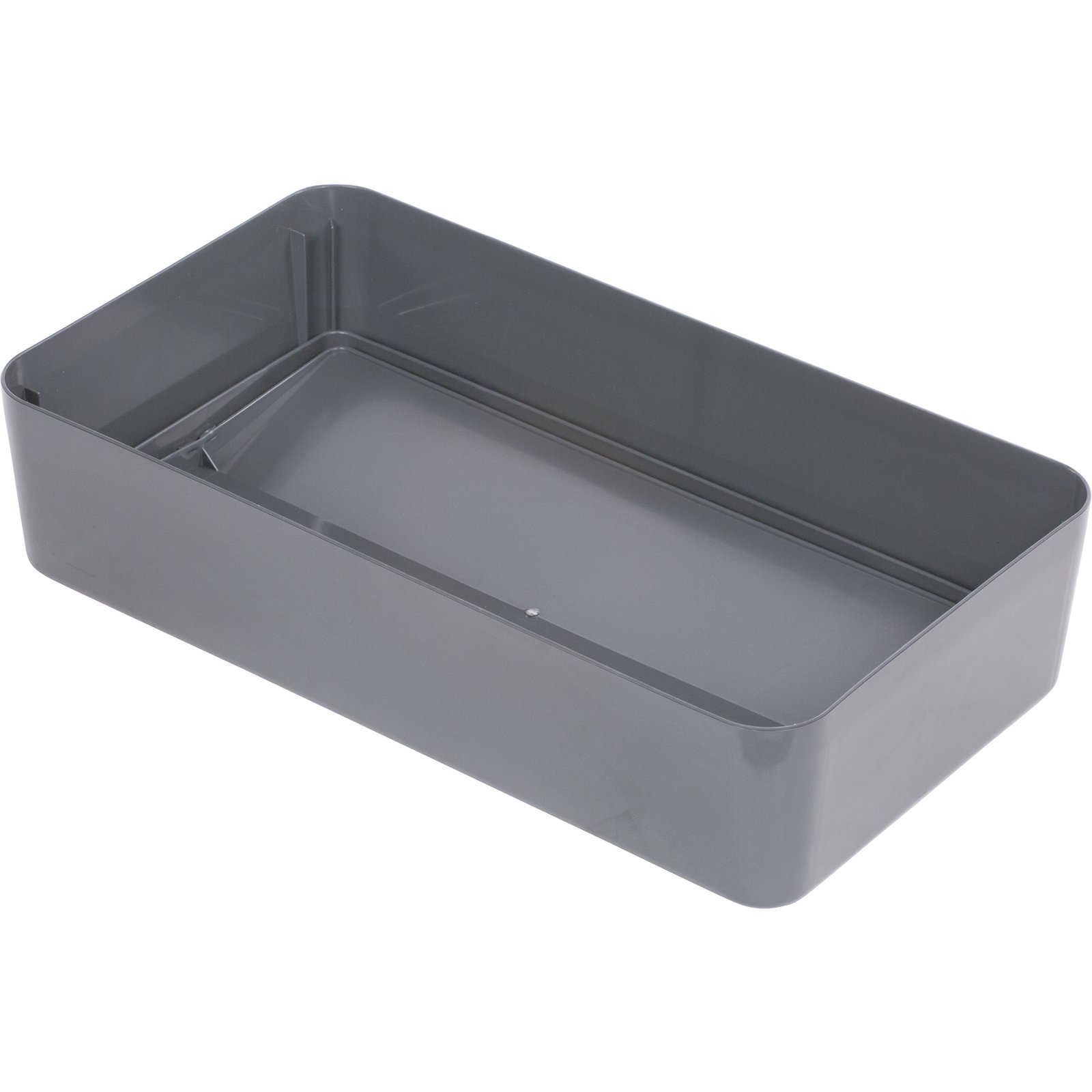 1225-02GY Grey Square Garbage Can Lid with Swing Top for 25 Gallon Garbage  Cans