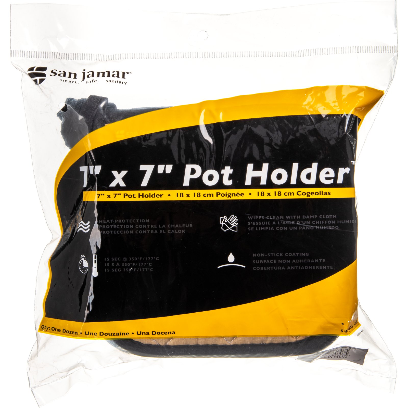 San Jamar® 802TPH 8 Terry Cloth Pot Holder