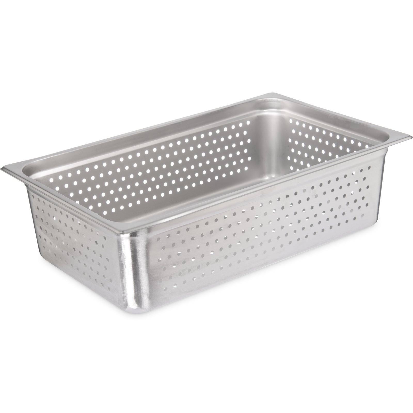 6 Packs Perforated Gastronorm Gastro Pans 1/1 100mm Deep Steam Oven Trays Hotel
