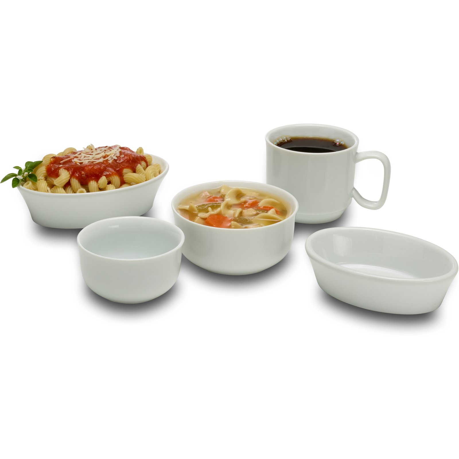 DXCMU802A - Dinex® Mug 8 oz (36/cs) - White | Carlisle FoodService 
