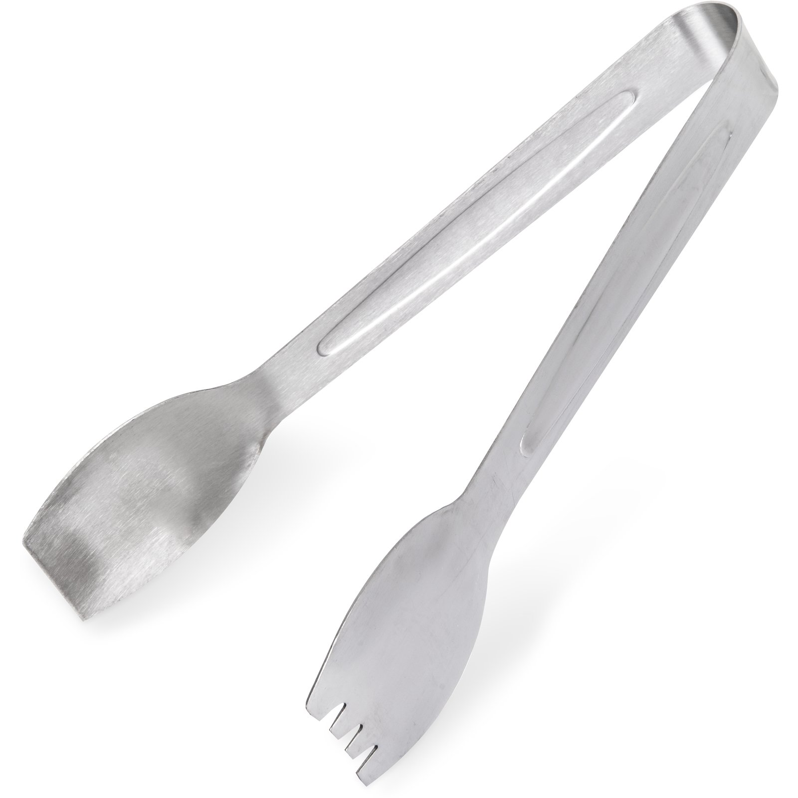 GET BSRIM-08 9 Stainless Steel Salad Tongs with Mirror Finish