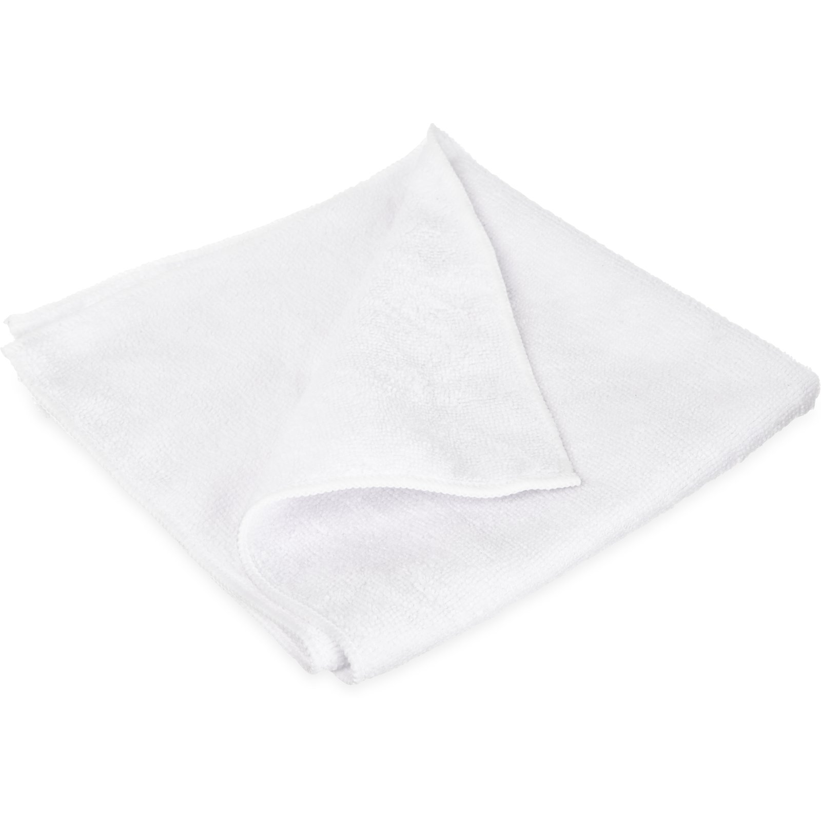 Oxford 16 x 26 White 100% Cotton Lint Free Cleaning Cloth - 24/Pack