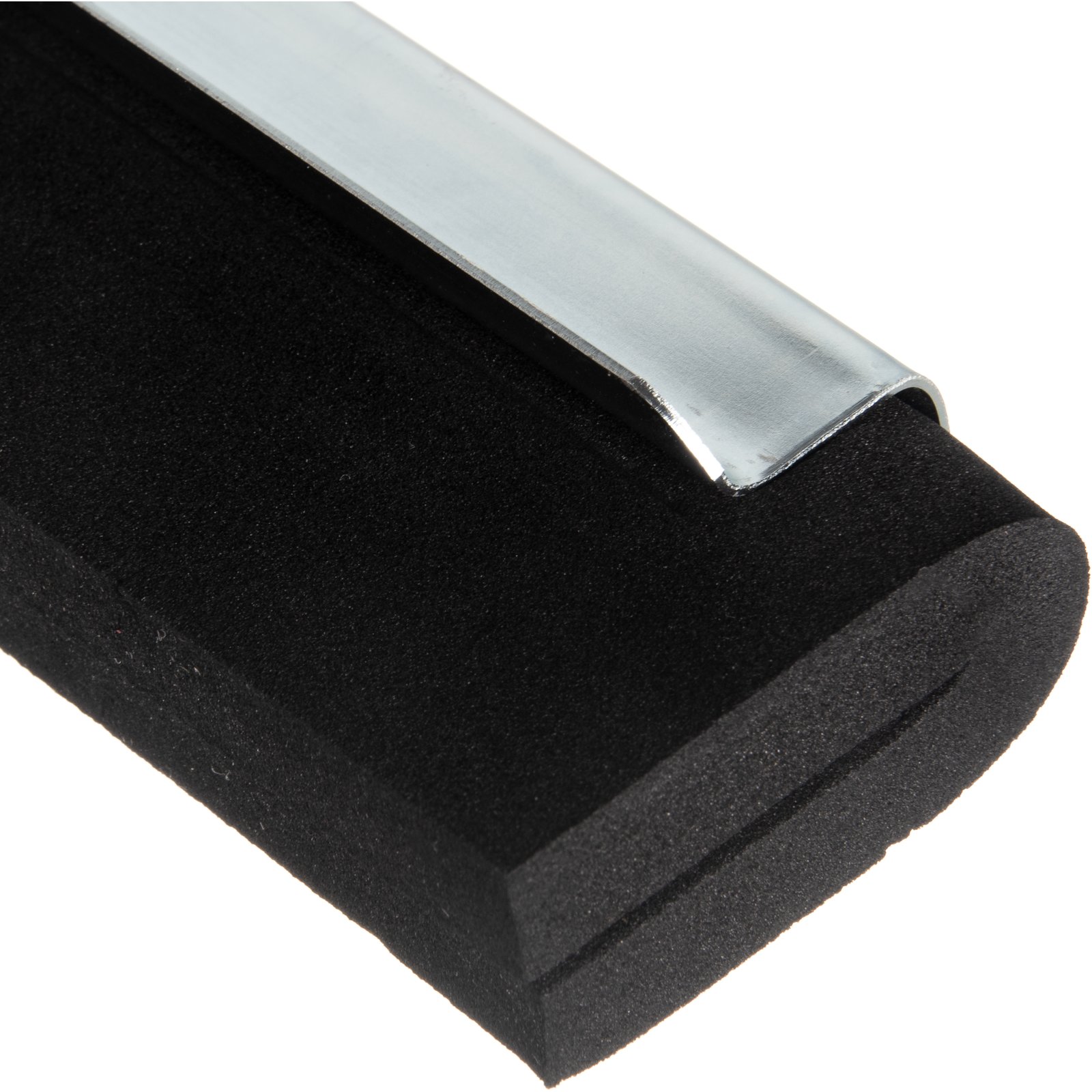 36682400 - Flo-Pac® Soft Heavy Duty Foam Rubber Squeegee w/Threaded Socket  22 - Black