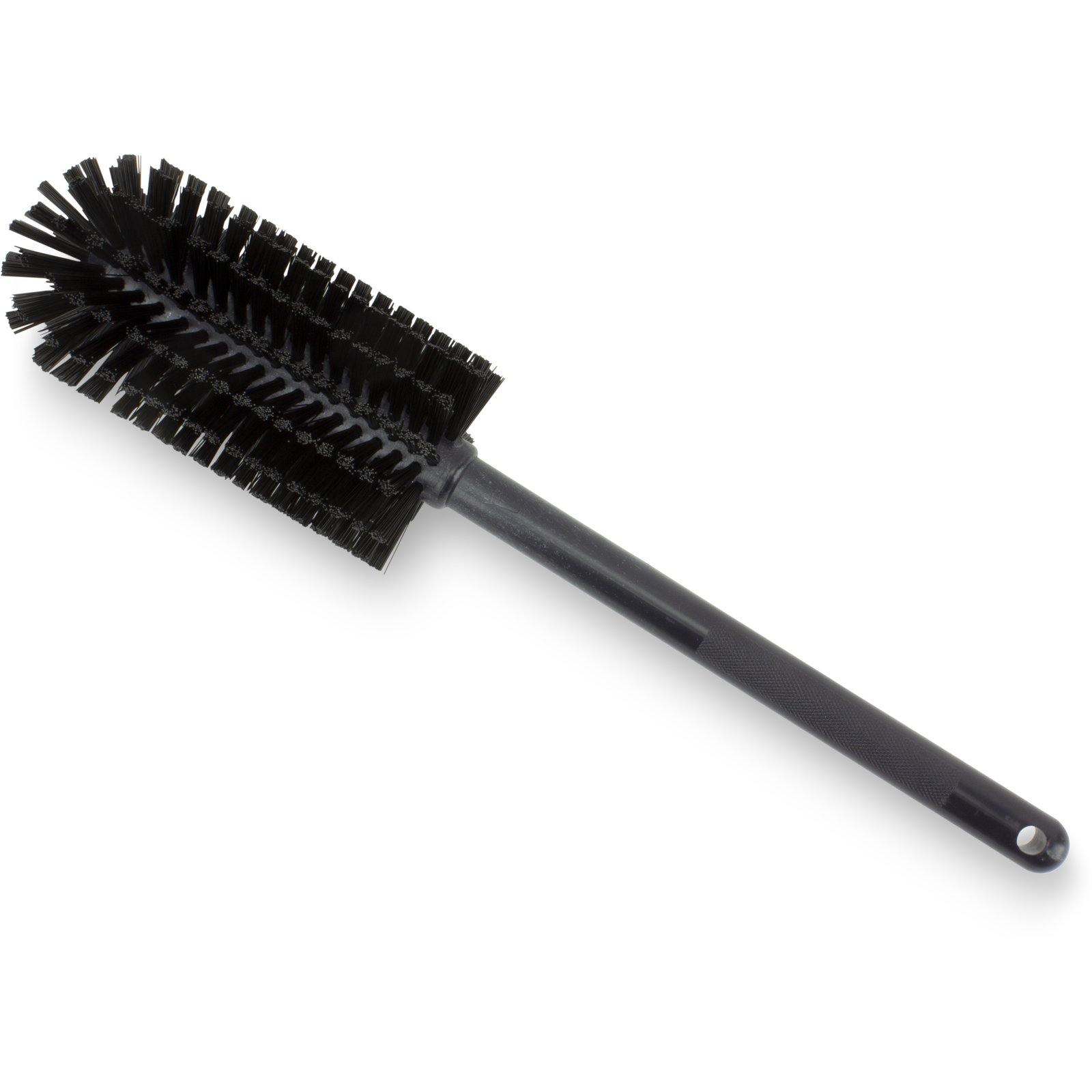 Remco ColorCore 428119 7 3/8 Black Dish Brush with Medium Bristles