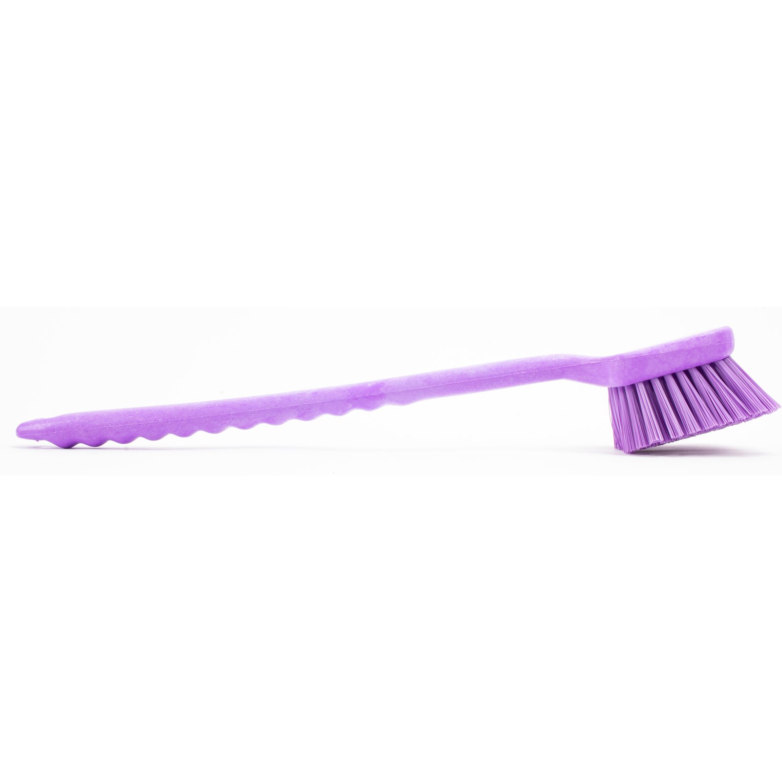 Carlisle Sparta 42024EC68 8 Purple Handheld Comfort Grip Scrub Brush