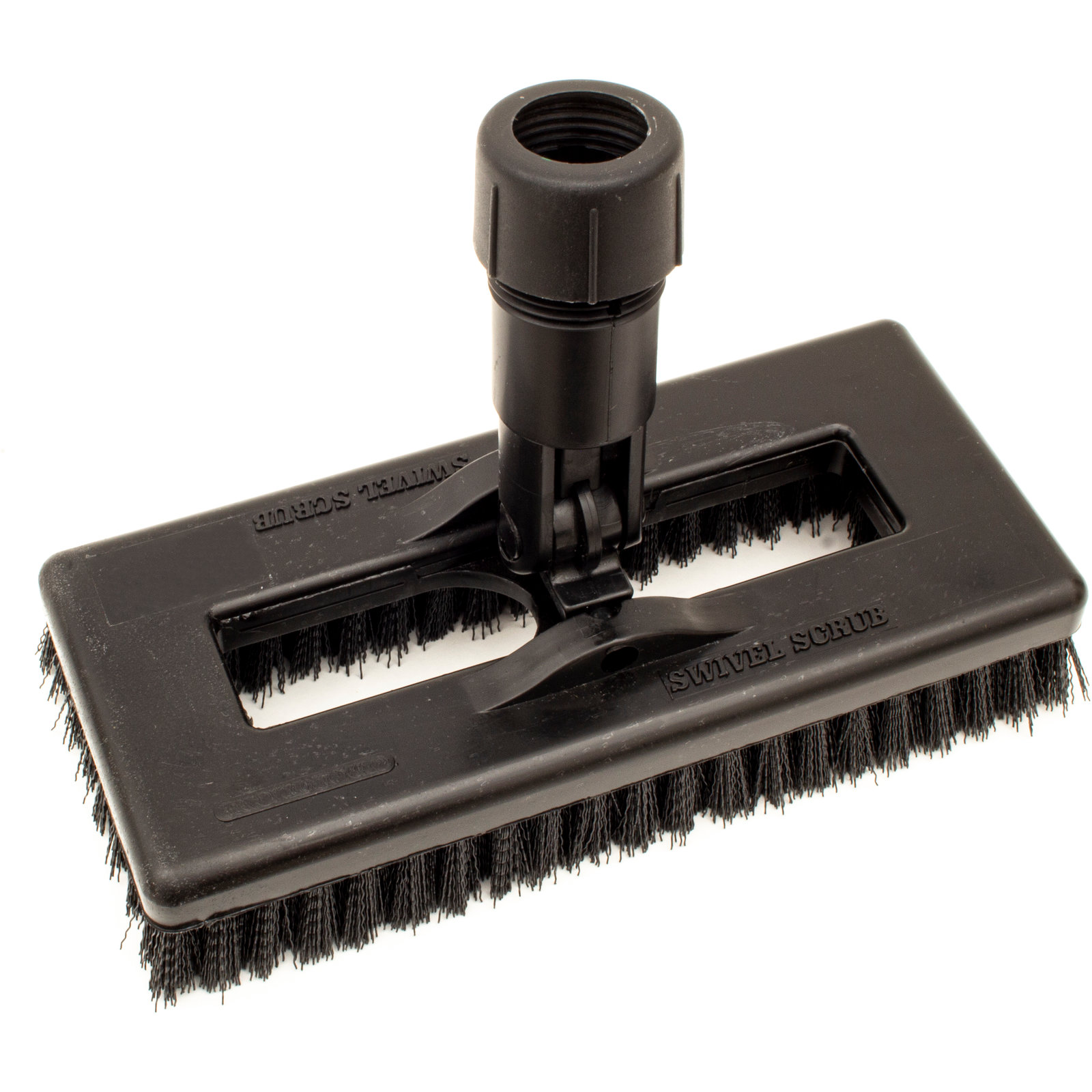 Choice 8 Black Polypropylene Utility / Pot Scrub Brush