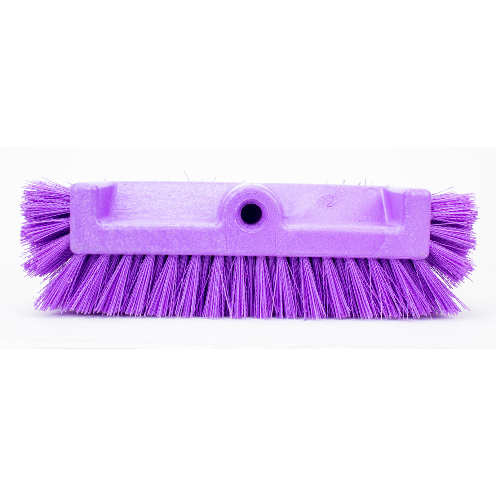 40422EC68 - Color Coded Mult-Level Floor Scrub Brush with End Bristles 12  - Purple