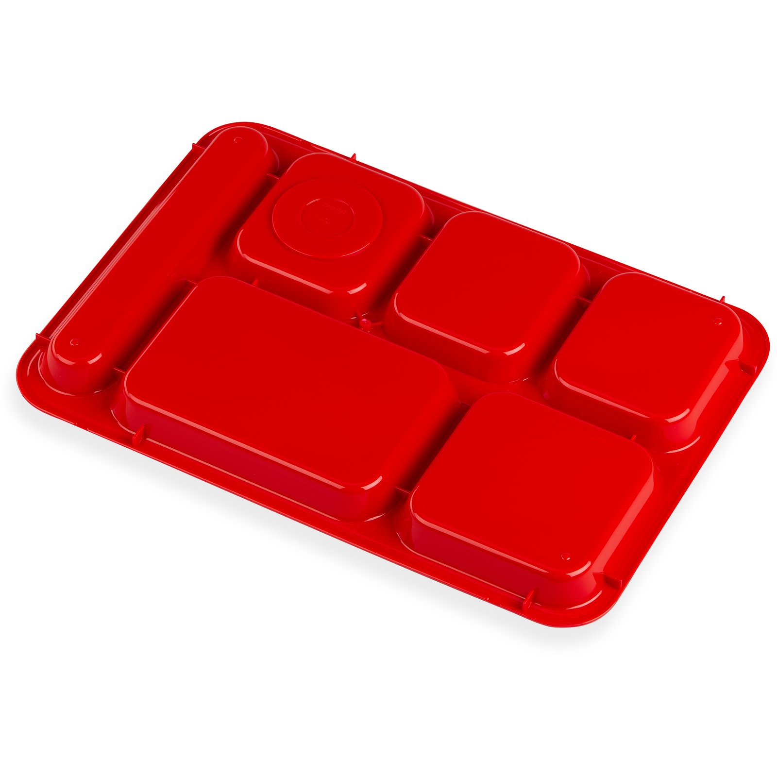 P614R05 - Right-Hand 6-Compartment Polypropylene Tray 10 x 14