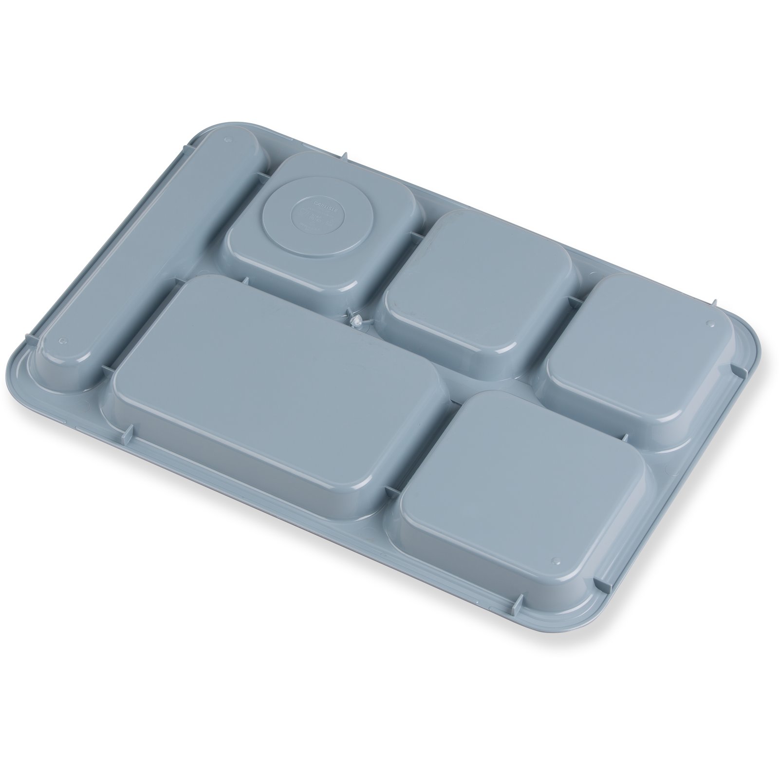 614R59 - Right-Hand 6-Compartment ABS Tray 10 x 14 - Slate Blue