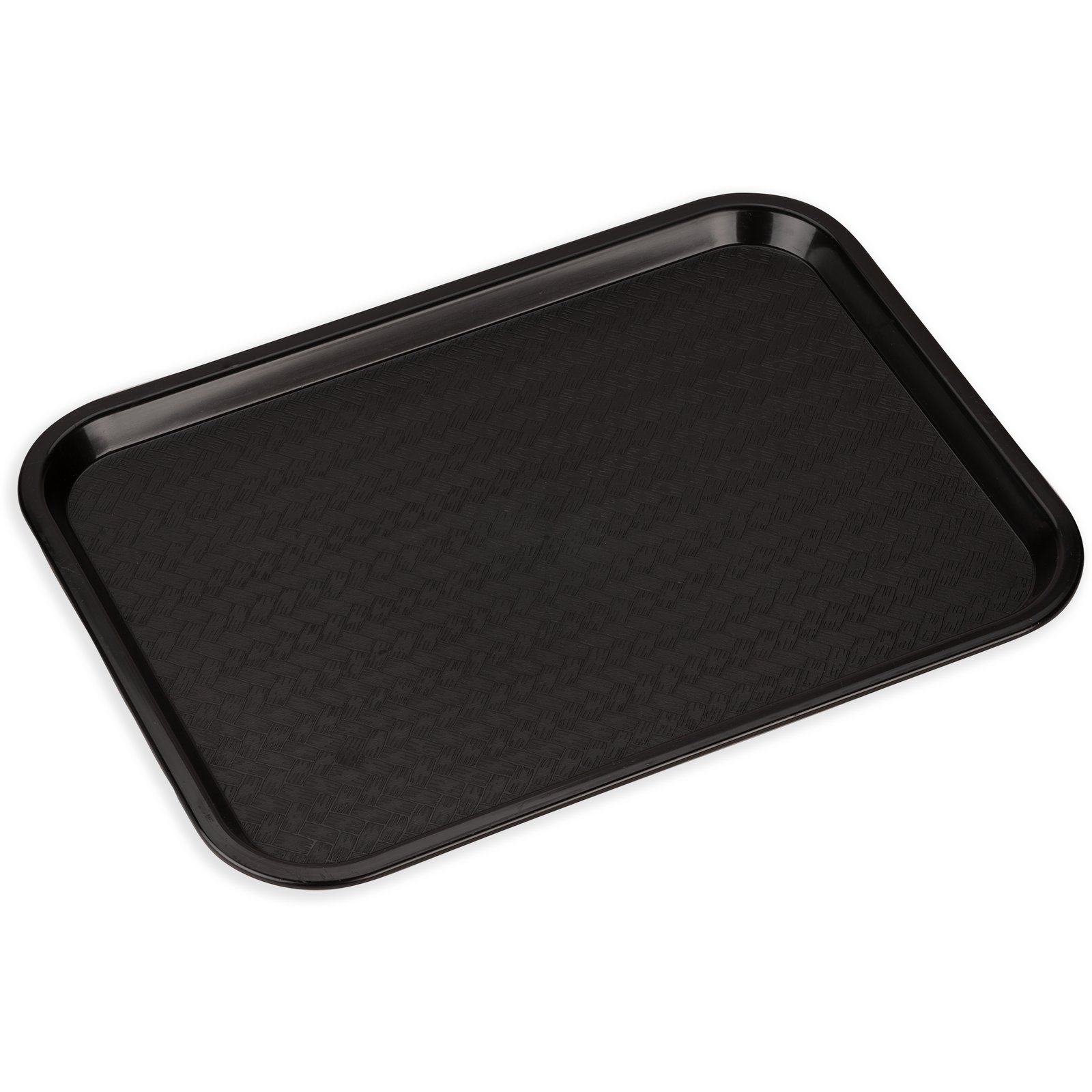 Choice 14 x 18 Blue Plastic Fast Food Tray - 12/Pack