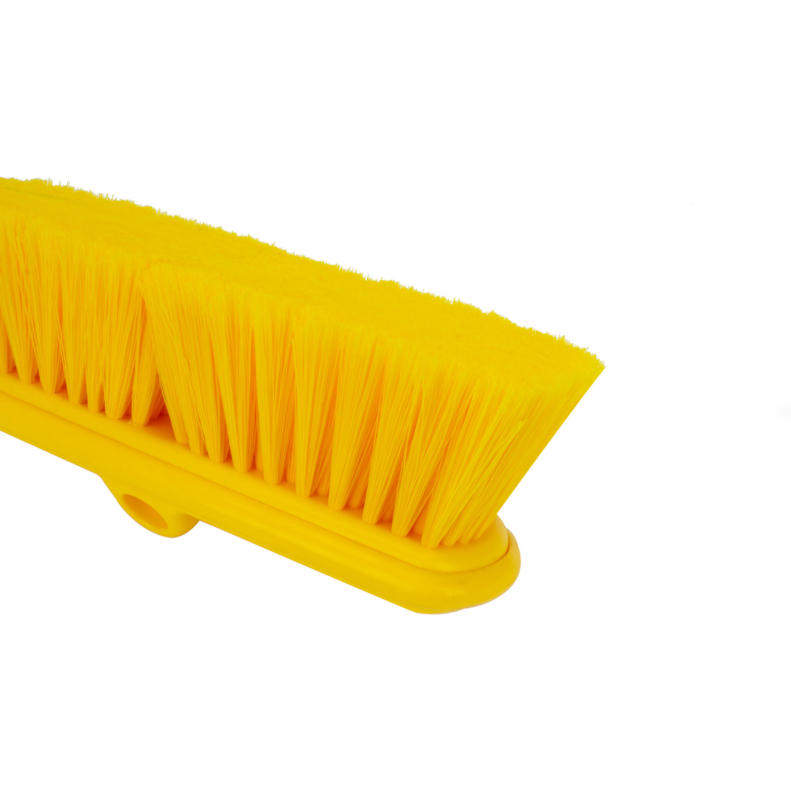 40050EC04 - Color Coded Flo-Thru Brush with Protective Bumper 9.5 - Yellow