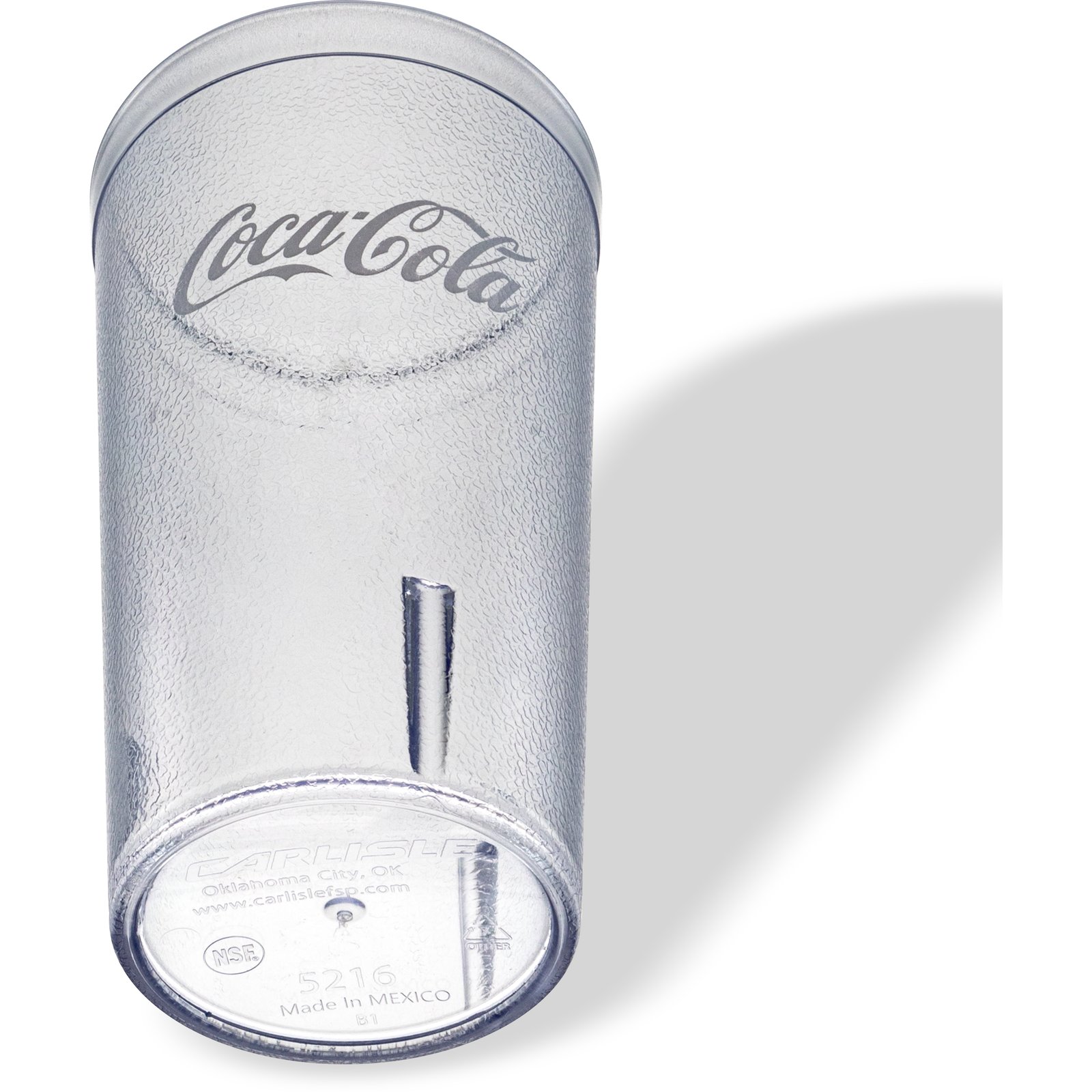 52163550E - Coca-Cola® Stackable™ SAN Plastic Tumbler 16 oz - Coke