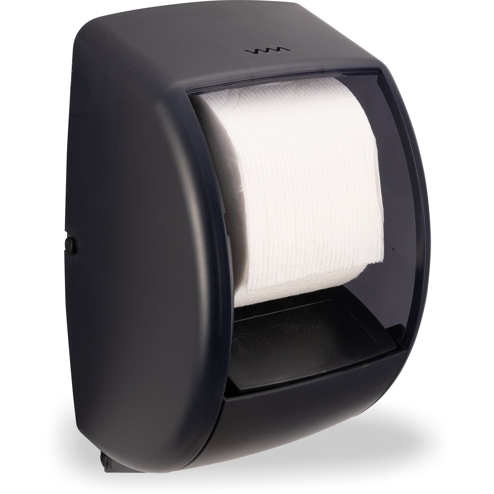 R3500TBK - Classic Duett Standard Bath Tissue Dispenser, 1.6