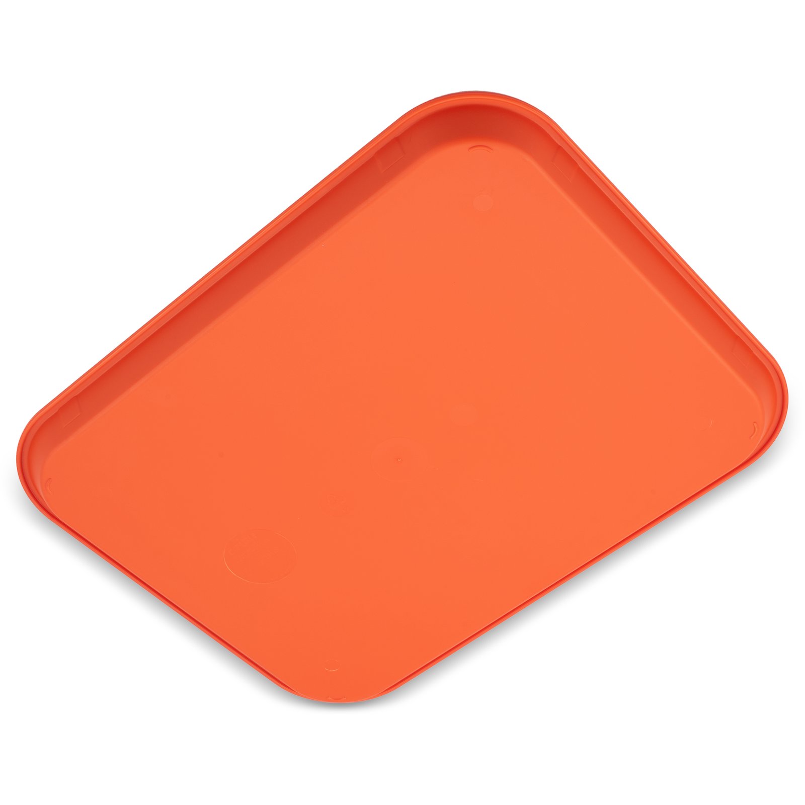 Fast Food Tray, PP Plastic Tray - Orange