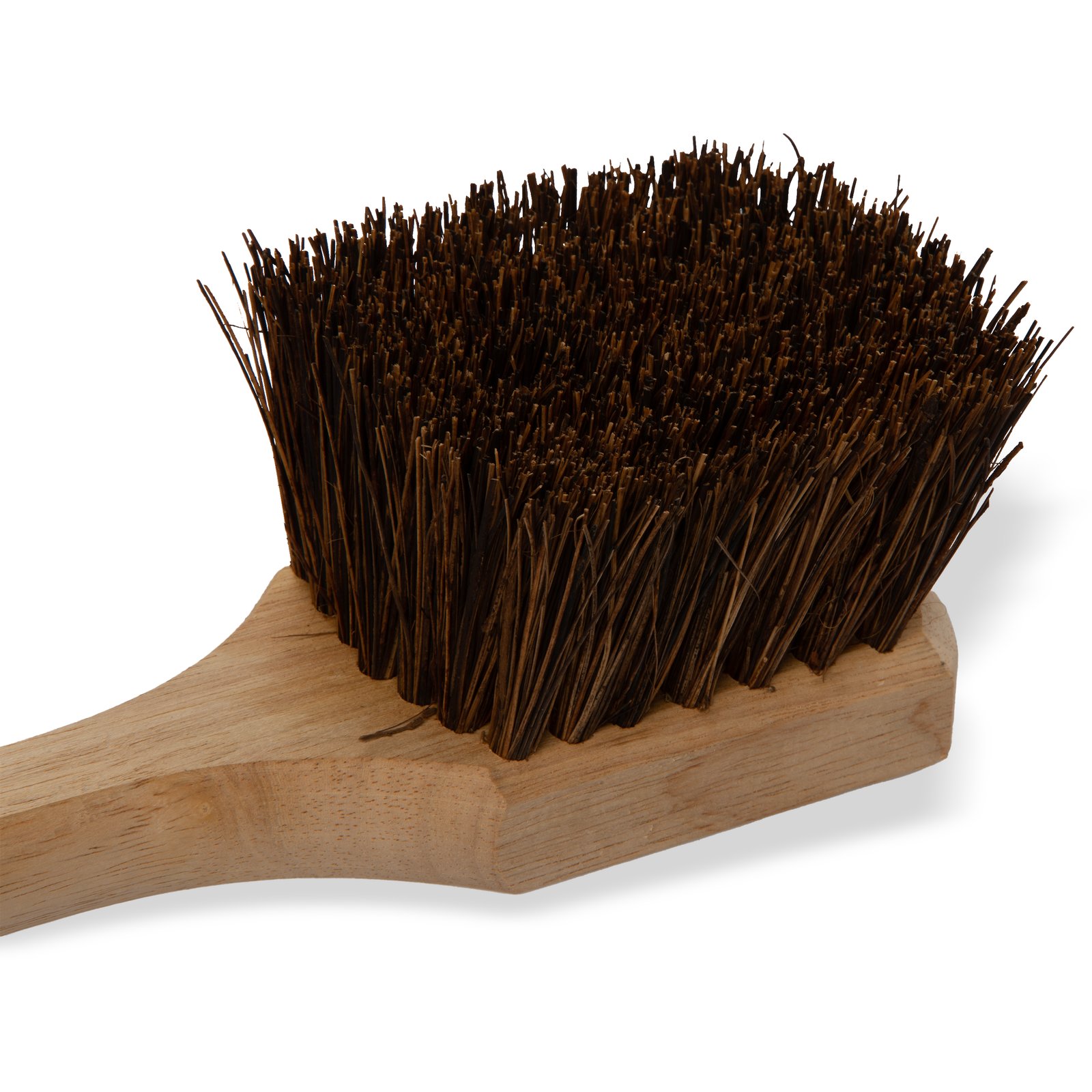 Non Metal Grill Brush  Wooden Brush With Palmyra Bristles