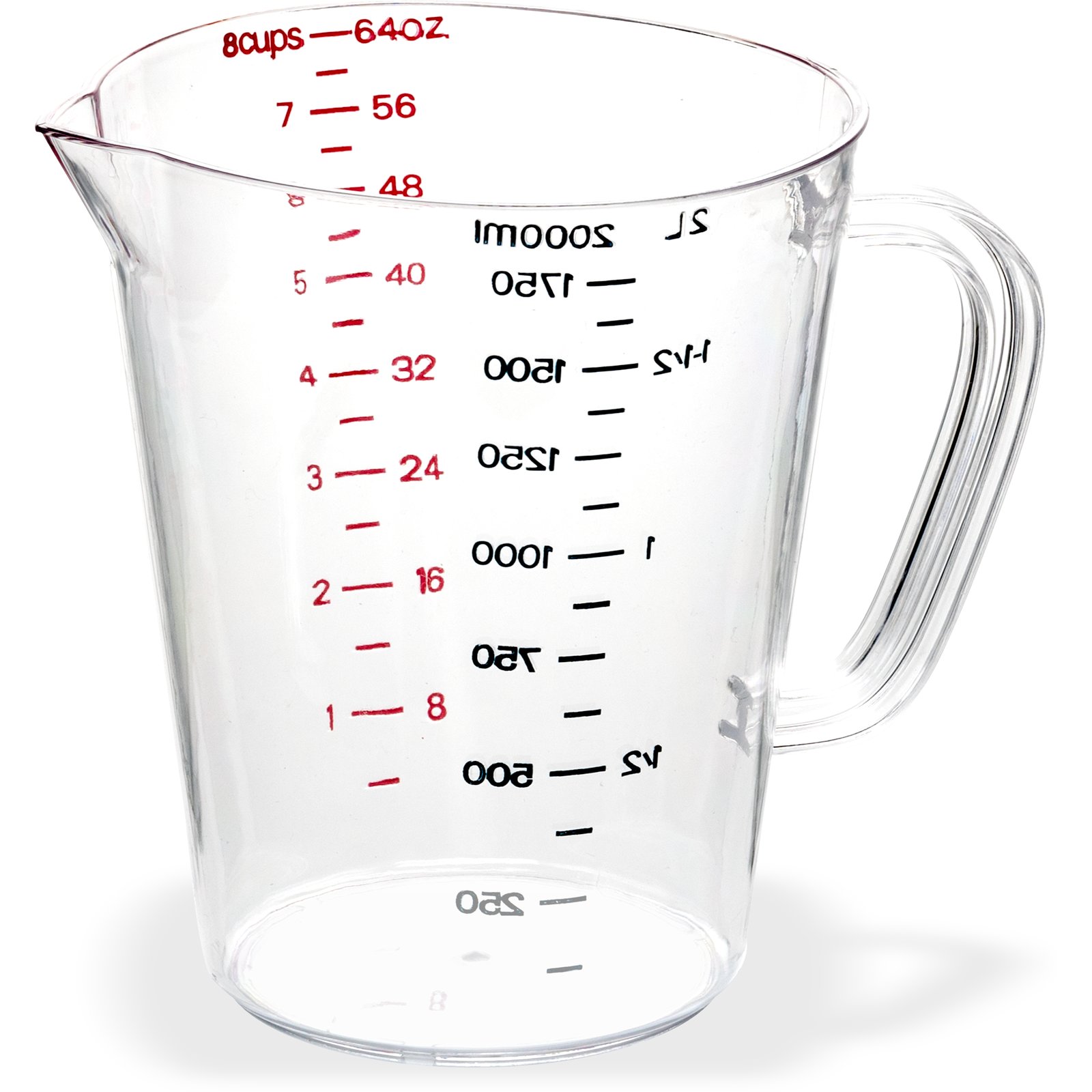 Flea Market Measuring Cup Set (1 Cup,1/2 Cup,1/3 Cup,1/4 Cup) by