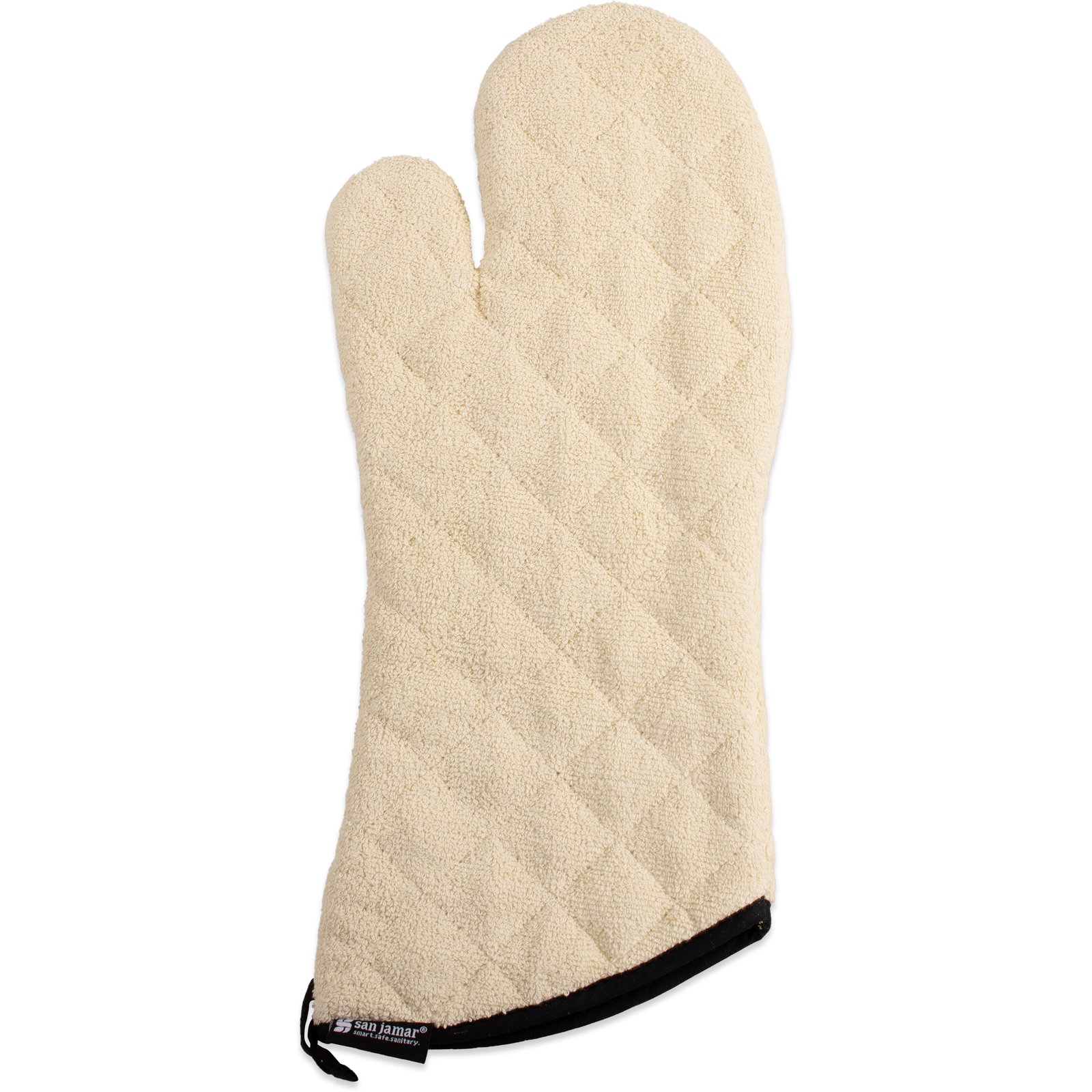 Update International Terry Cloth Oven Mitt Heat Resistant to 600° F, Set of  2
