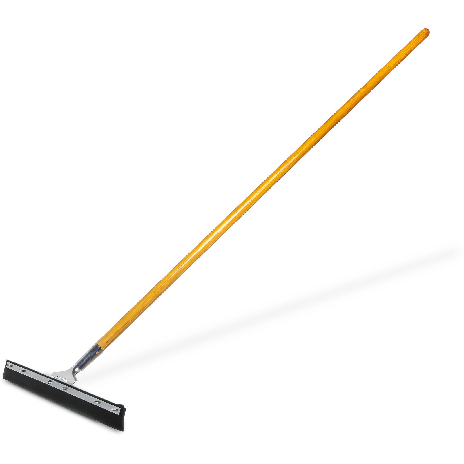 Carlisle 361201800 Flo-Pac 18 Black Straight Blade Rubber Squeegee with  Metal Frame