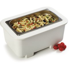 CM104502 Coldmaster® 6" Deep Third-Size Coldpan 7.25 qt - White