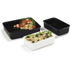 811003 Deliware® RectangularCrock 5 lb 10-1/16" x 6-3/16" - Black