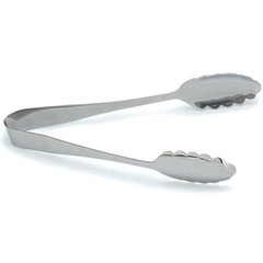 607683 Scalloped Serving Tong 10-1/2" - Stainless Steel