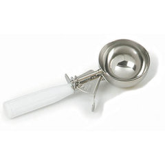 60300-6 Stainless Steel Disher Scoop #6 Size 4.7 oz - White