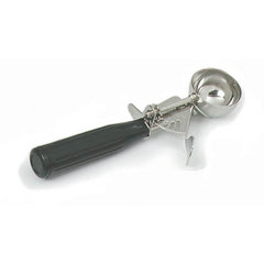 60300-30 Stainless Steel Disher Scoop #30 Size 1.3 oz - Black
