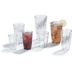 4366307 PC Swirl Tumbler 8 oz - Clear