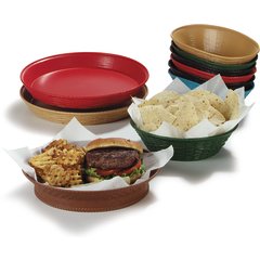 650403 WeaveWear™ Oval Basket 9" x 6" - Black