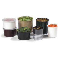 030003 Classic™ Crock w/Lid 0.6 qt - Black