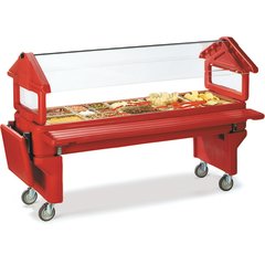 662505 Six Star™ End Shelf 16" x 20.5" - Red